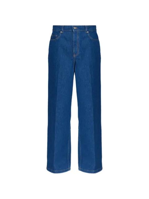 five-pockets high-waisted jeans by MAISON KITSUNE