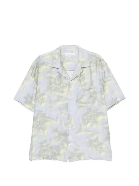 floral-print short-sleeve shirt by MAISON KITSUNE