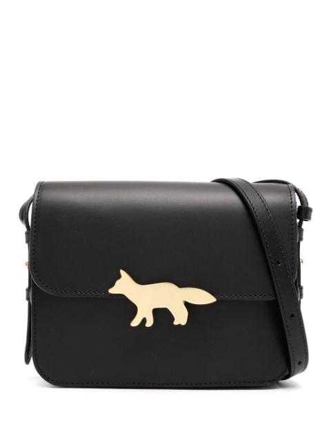 foldover shoulder crossbody bag by MAISON KITSUNE