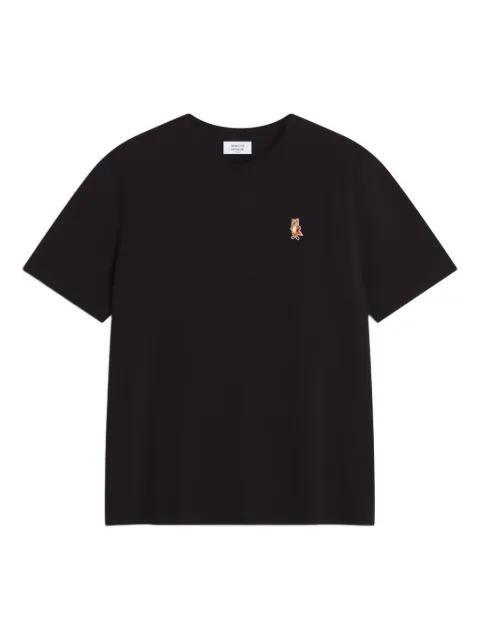 fox-embroidered T-shirt by MAISON KITSUNE