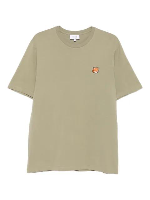 fox-head embroidered T-shirt by MAISON KITSUNE