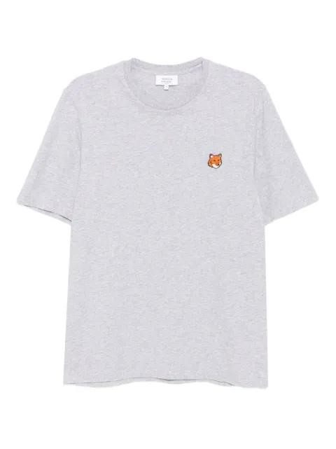 fox head patch T-shirt by MAISON KITSUNE