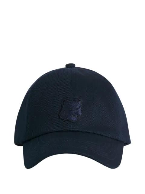 fox-motif cap by MAISON KITSUNE