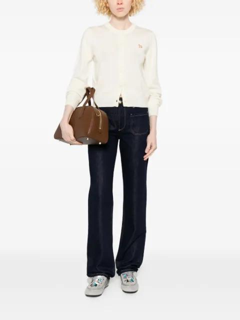 fox-motif cardigan by MAISON KITSUNE