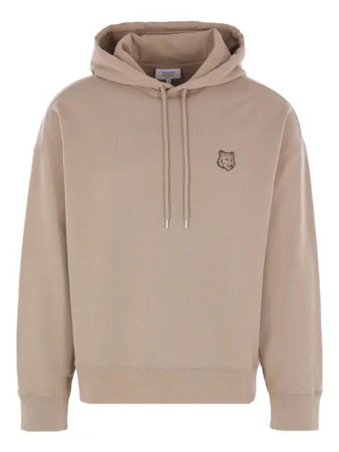 fox-motif long-sleeve hoodie by MAISON KITSUNE