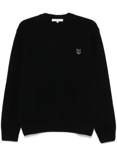 fox-motif sweater by MAISON KITSUNE