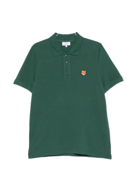 fox-patch polo shirt by MAISON KITSUNE