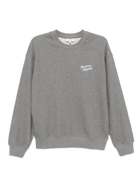 handwriting sweatshirt by MAISON KITSUNE