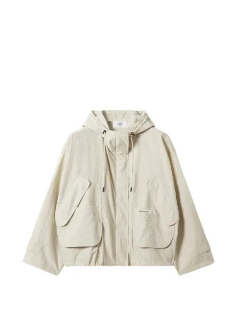 hoodied bomber jacket by MAISON KITSUNE