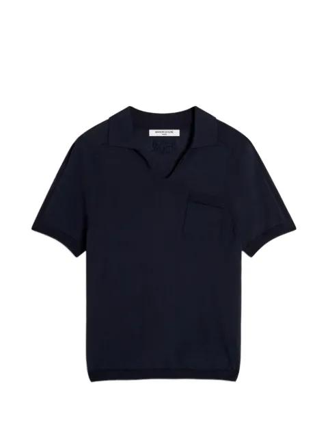 knitted V-neck shirt by MAISON KITSUNE
