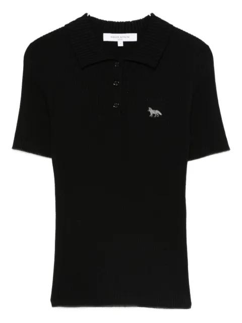 knitted polo shirt by MAISON KITSUNE