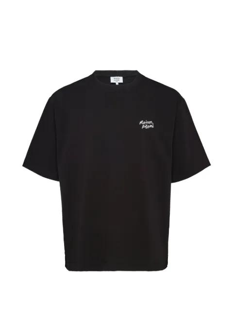 logo-embroidered T-shirt by MAISON KITSUNE