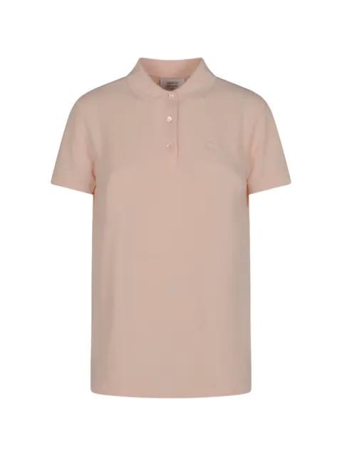 logo-embroidered polo shirt by MAISON KITSUNE