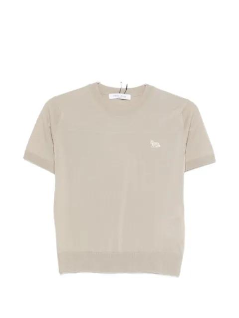 logo-patch T-shirt by MAISON KITSUNE