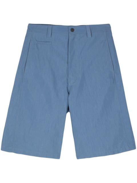 logo-patch bermuda shorts by MAISON KITSUNE