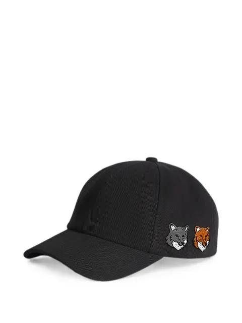 logo-patch cap by MAISON KITSUNE