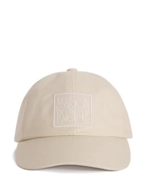 logo patch cap by MAISON KITSUNE