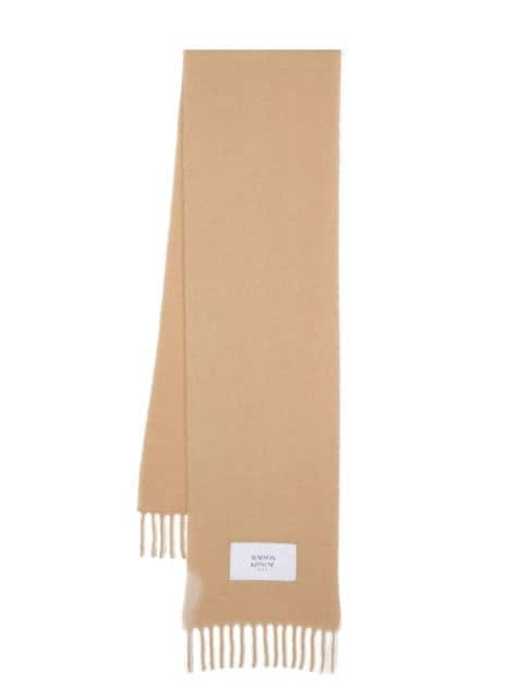 logo-patch scarf by MAISON KITSUNE