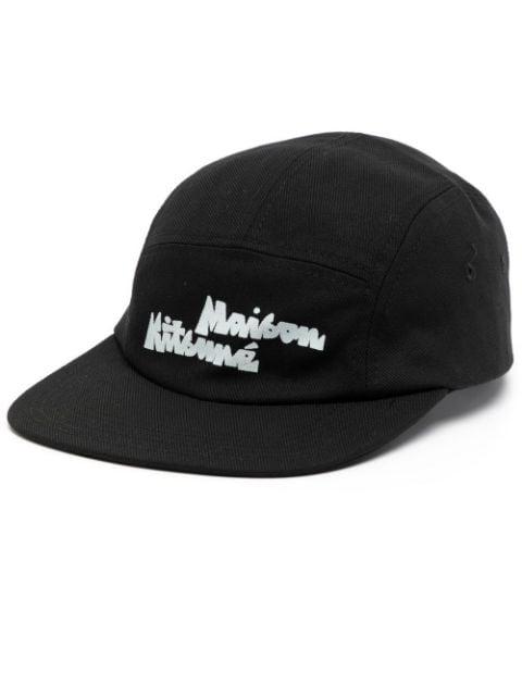 logo-print cap by MAISON KITSUNE