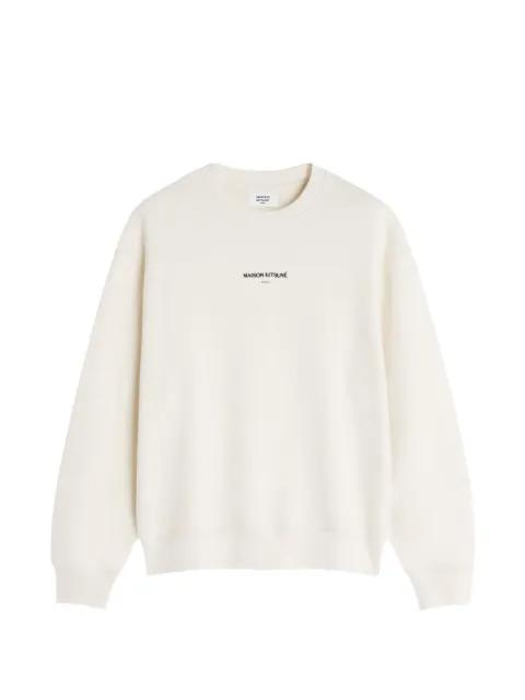 logo sweatshirt by MAISON KITSUNE