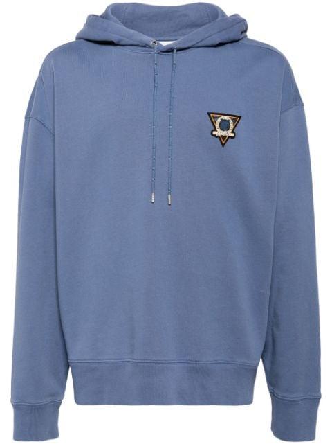 long sleeve cotton hoodie by MAISON KITSUNE