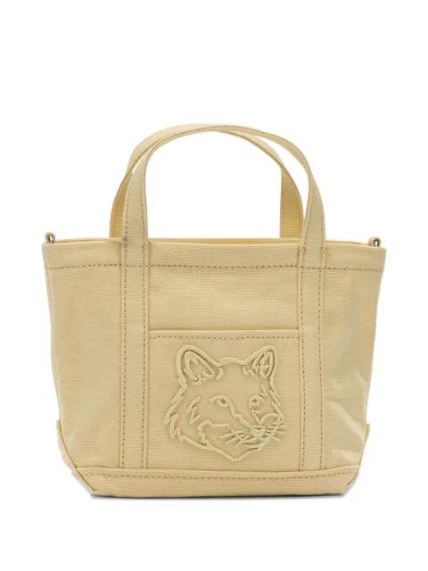 mini Fox Head tote bag by MAISON KITSUNE