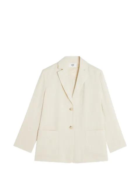 notched-lapel patch-pocket jacket by MAISON KITSUNE