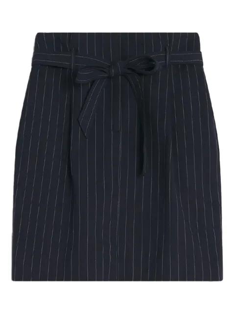 paperbag pleated mini skirt by MAISON KITSUNE