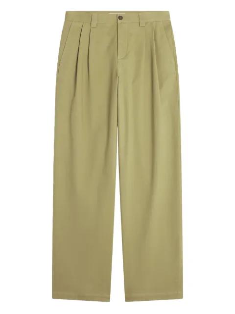 pleated trousers by MAISON KITSUNE