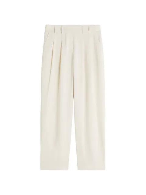 pleated wide-leg trousers by MAISON KITSUNE