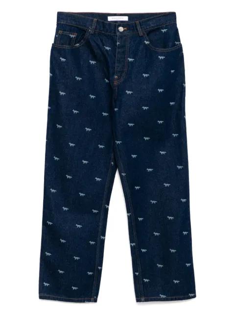 relaxed jeans by MAISON KITSUNE