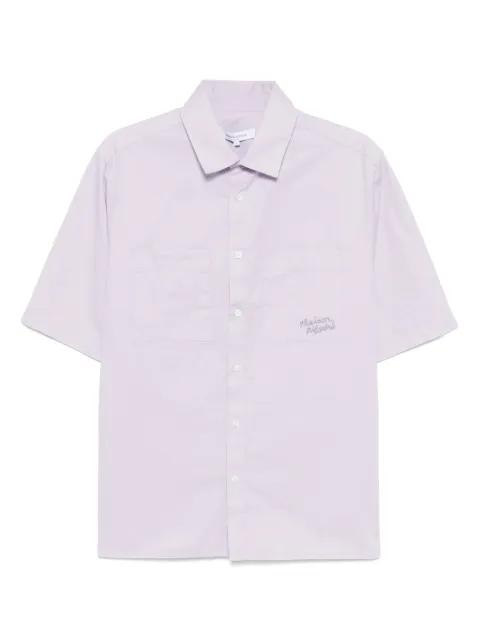 relaxed short-sleeved shirt by MAISON KITSUNE