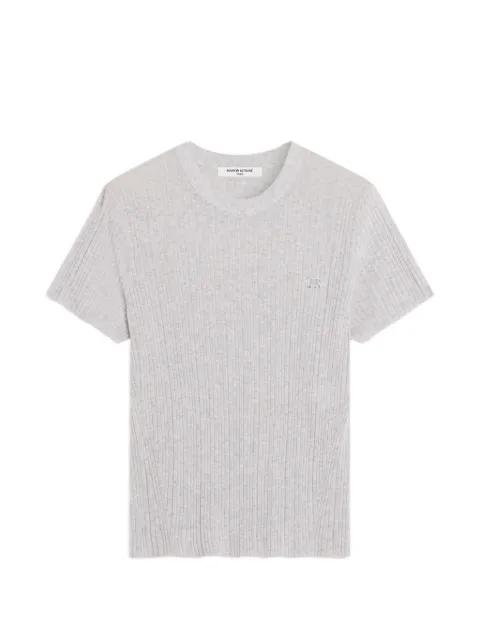 ribbed-knit T-shirt by MAISON KITSUNE