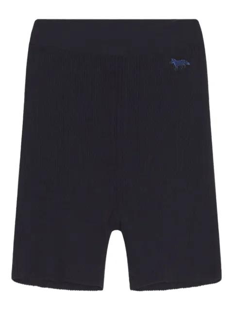 ribbed shorts by MAISON KITSUNE