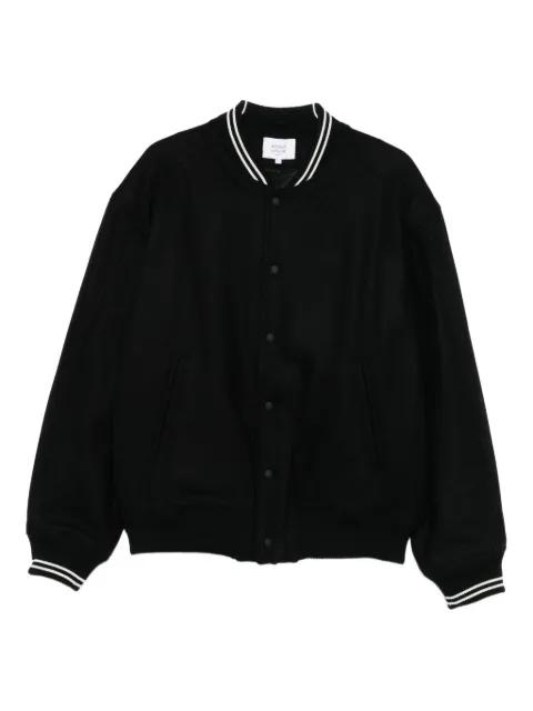 ribbed-trim buttoned jacket by MAISON KITSUNE