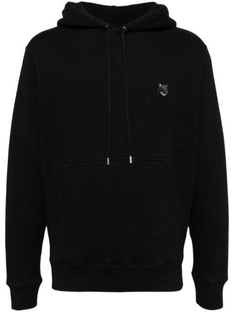 signature fox motif hoodie by MAISON KITSUNE