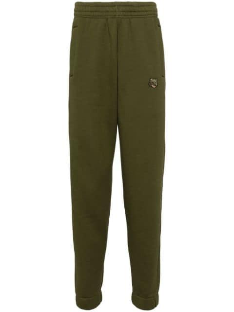 signature fox motif track pants by MAISON KITSUNE