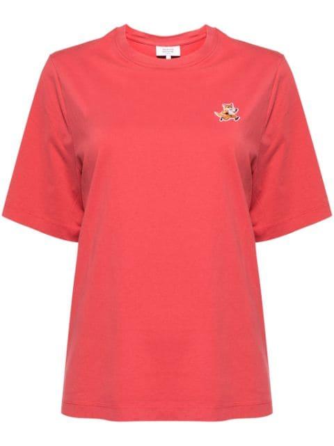 speedy fox logo patch T-shirt by MAISON KITSUNE