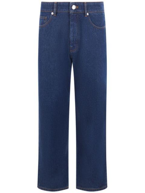 straight-leg jeans by MAISON KITSUNE