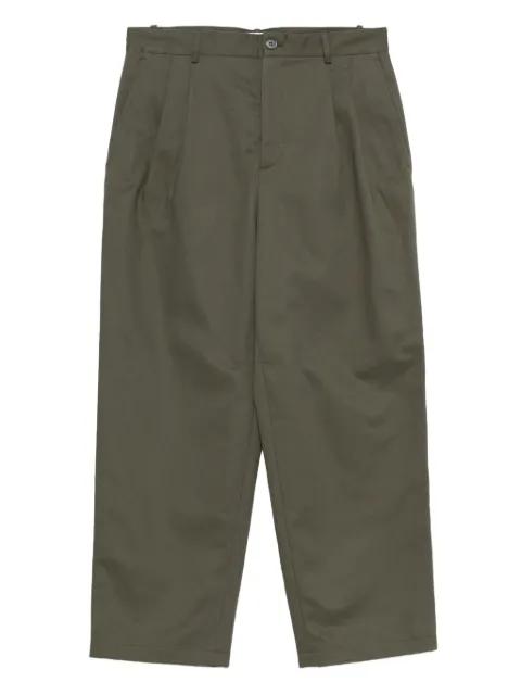 straight-leg trousers by MAISON KITSUNE
