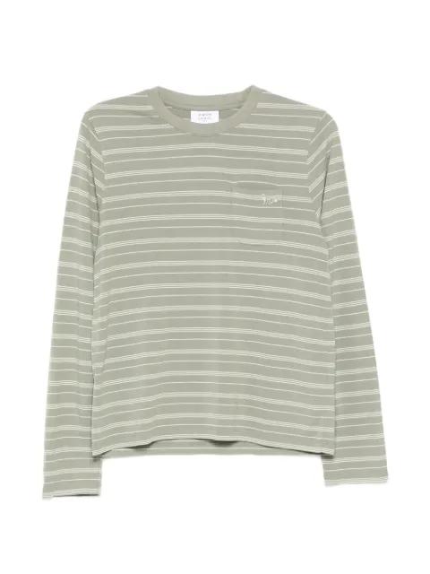 striped long-sleeve T-shirt by MAISON KITSUNE
