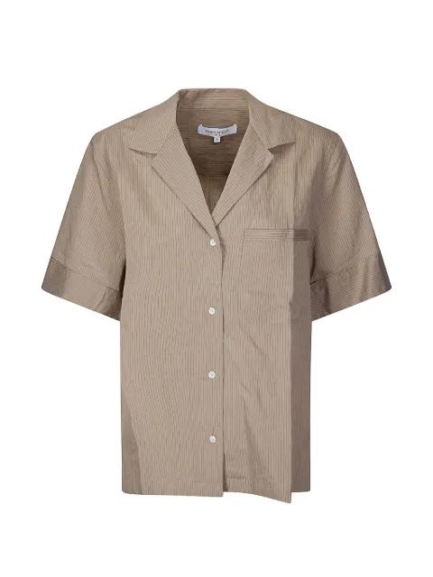 striped resort shirt by MAISON KITSUNE