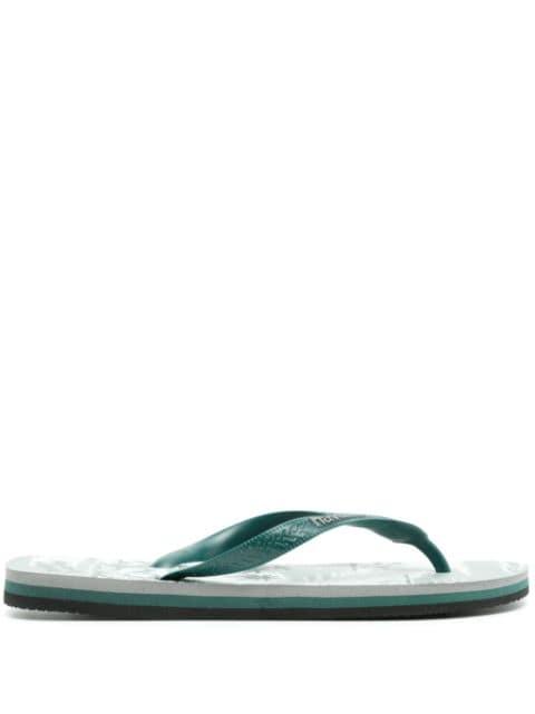 x Havaianas Hawaiian flip flops by MAISON KITSUNE