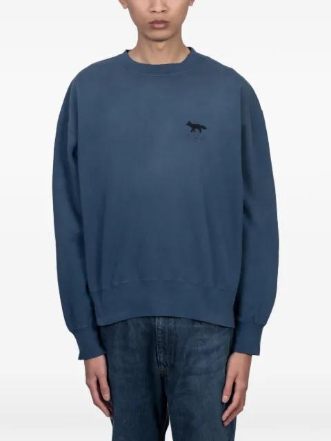 x Kuro Sunfaded Fox sweatshirt by MAISON KITSUNE
