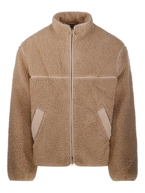 zip-up fleece jacket by MAISON KITSUNE