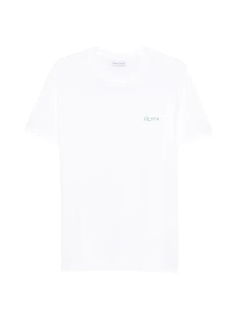 Popincourt embroidered T-shirt by MAISON LABICHE