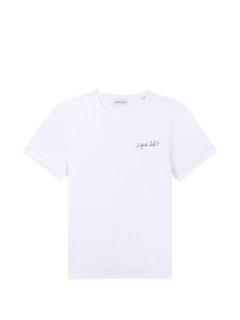 embroidered T-shirt by MAISON LABICHE
