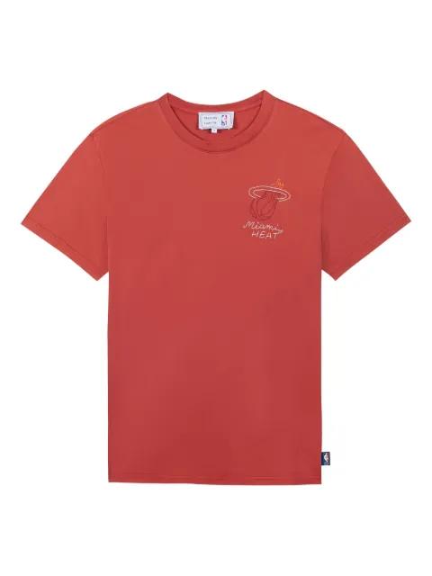 x NBA Miami Heat embroidered T-shirt by MAISON LABICHE