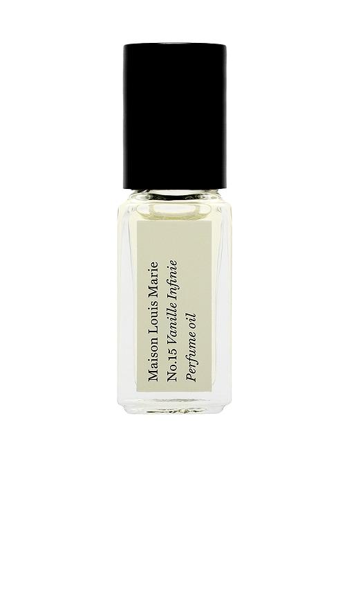 Maison Louis Marie No.15 Vanille Infinie Perfume Oil Mini Roller in Beauty by MAISON LOUIS MARIE