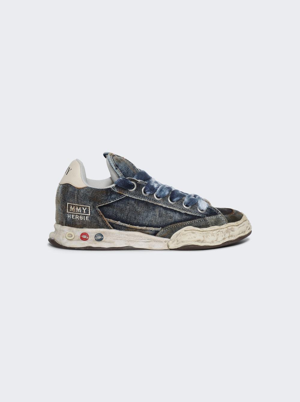 Herbie Low Top Sneaker Blue  | The Webster by MAISON M IH AR A Y AS UH IR O